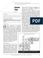 The Use of Hormones For Chronic Pain