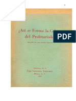 Liga Leninista Espartaco - Así Se Forma La Cabeza Del Proletariado