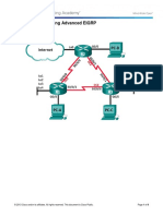 8.2.3.7 Lab - Troubleshooting Advanced EIGRP PDF