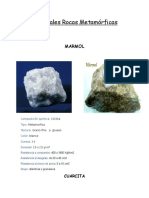 ..Principales Rocas Metamorficas