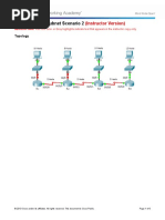 9.1.4.7 Packet Tracer - Subnetting Scenario 2 Instructions IG