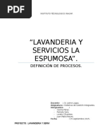 Lavanderia y Servicios La Espumosa