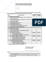 Daftar Tilik Verifikasi Instrumen Praktik Apoteker