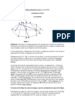 La Elipse y Su Gráfica