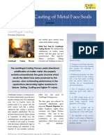 Centrifugal Casting Process For Mechanical Seals