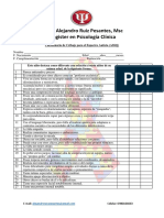 Cuestionario de Cribaje para El Espectro Autista (ASSQ)