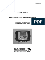 Ptz-Box FCD: Installation, Operation, and Maintenance Manual (IOM)