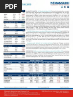 Report On Stock Trading Report by Mansukh Investment & Trading Solutions 25/06/2010