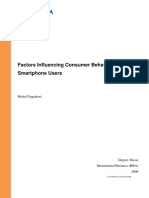 Factors Influencing Consumer Behavior of Smartphone Users: Bishal Nagarkoti