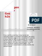 Hydrogen Sulfide Gas h2s: DR B.Taheri