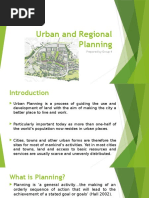 Urban and Regional Planning