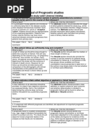 Cebm Prognosis Worksheet PDF