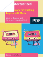 Recontextualized. A Framewoek For Teaching English With Music