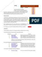 Finance Forecasting Workbook