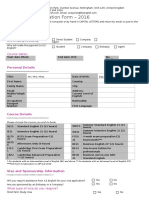 ILS English Registration Form 2016