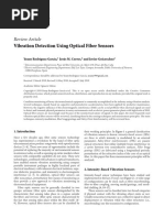 Review Article: Vibration Detection Using Optical Fiber Sensors