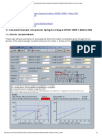 1.1 Calculation Example: Compression Spring According To DIN EN 13906 1, Edition 2002