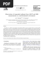 Observations of Suspended Sediment From ADCP and OBS Measurements in A Mud-Dominated Environment