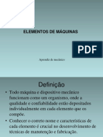 ELEMENTOS DE MÁQUINAS - É É PDF