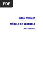 Manual Alcabala