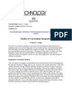 Models of CR Integration