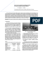 Design of A Micro Injection Moulding Machine For Thermosetting Moulding Materials