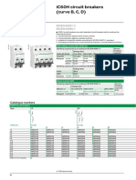 iC60H Circuit Breakers (Curve B, C, D)