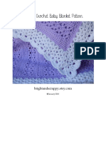 Adeline Baby Blanket Pattern - Printer Friendly