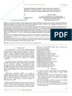 Risks in Build Operate Transfer (BOT) Infrastructure Project: A Case Study On Shirwal-Lonand-Phaltan-Baramati Road Project