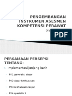 Pengembangan Instrumen Asesmen Kompetensi Perawat