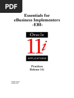 1.EBI11i10 Implementers Start Practices