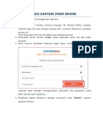 Cara Registrasi Dapodik PKBM Paudni