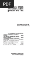 John Deere 310SE Operation and Test TM1608 PDF