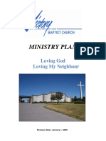 Victory Baptist Church Ministry Plan