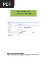 User Manual Aplikasi LUPIS 1.3.0 Untuk Promotif Skrining