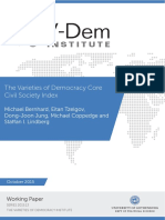 Bernhard Et Al - The Varieties of Democracy Core Civil Society Index PDF