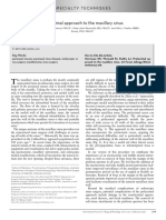 Prelacrimal Approach To Maxillare Sinuses