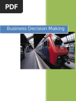 Business Decision Making