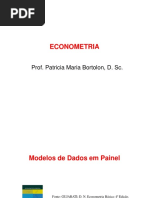 Econometria - Dados em Painel PDF