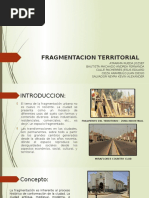 Fragmentacion Territorial