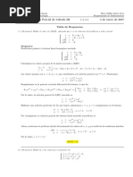 Corrección Segundo Parcial de Cálculo III, 4 de Enero de 2017