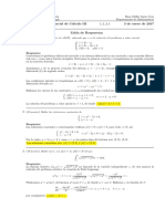 Corrección Segundo Parcial de Cálculo III, 3 de Enero de 2017