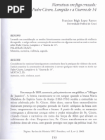 Narrativas em Fogo Cruzado - Padre Cícero, Lampião e A Guerra de 14. Francisco Regis Lopes Ramos