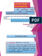 Journal Club Prosthodontics