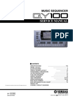 YAMAHA QY100 Service Manual PDF