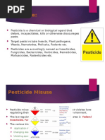 Consequences of Misuse of Chemical Pesticides