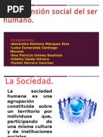 Dimension Social Del Ser Humano