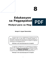 Edukasyon Sa Pagpapakatao: Modyul para Sa Mag-Aara