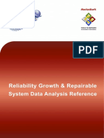 Reliability Growth and Repairable System Analysis Reference