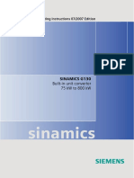 Sinamics G130 Operating Instruction